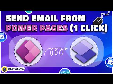 Send Emails from Power Pages using Power Automate (API Tutorial)
