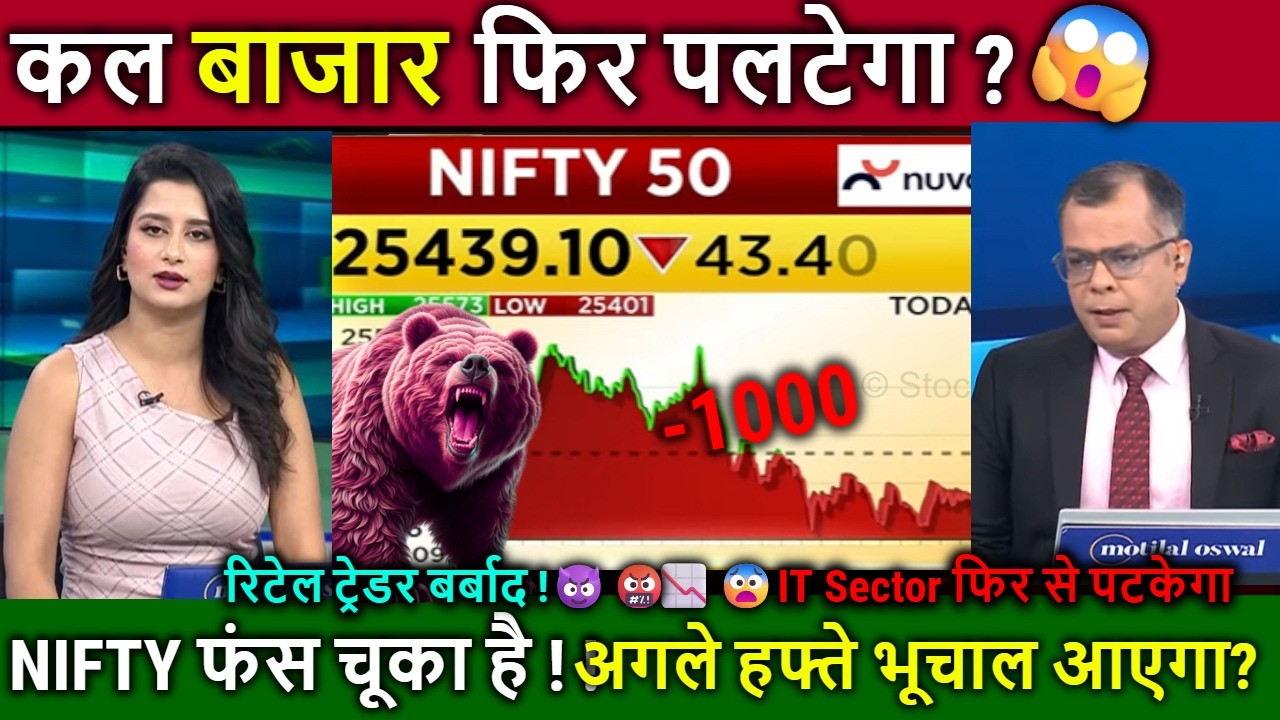 कल बाजार फिर पलटेगा ?😱सावधान !🔥Anuj Singhal/Trump tariff,FII Data,NIFTY Analysis 27 Feb 2026 Friday