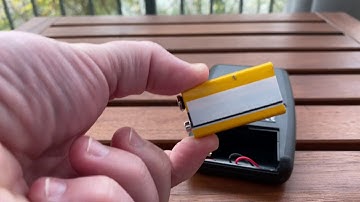 Removing the battery from the E-stim ElectroPebble easily