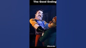 Hello Neighbor Good Ending🥹🥰