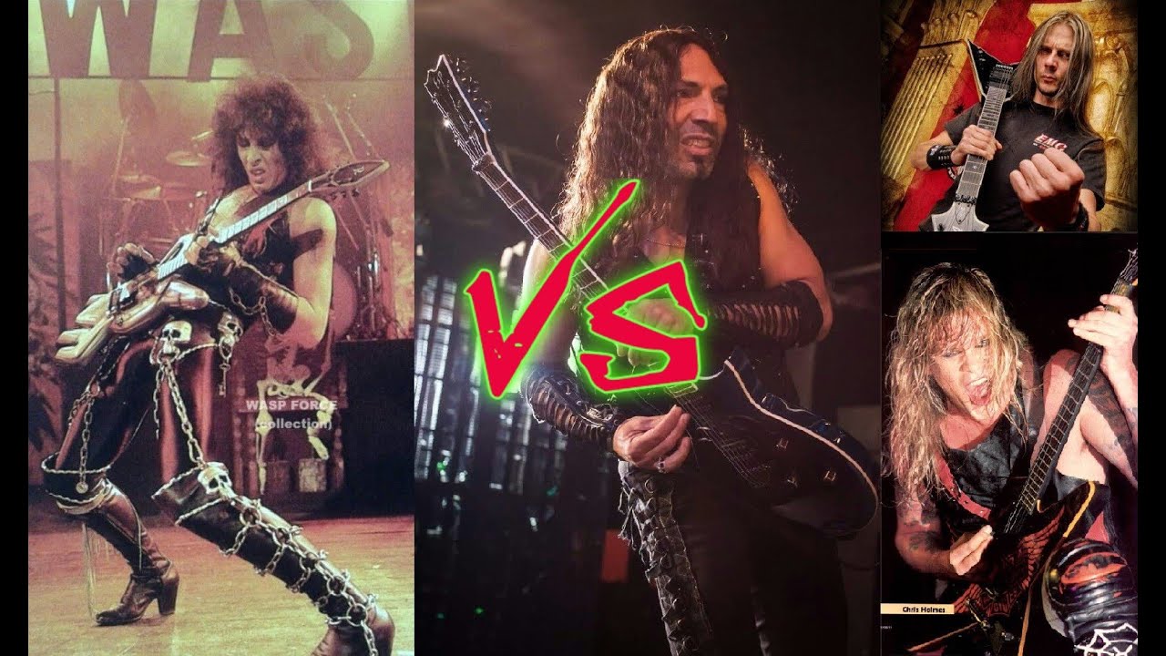 W.A.S.P  - Sleeping (In The Fire)/solo - (Piper Holmes Roberts Blair)