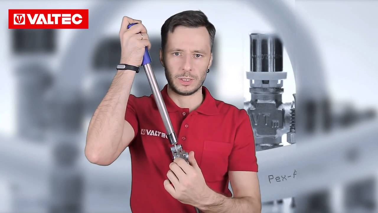 Настройка пресс клещей для металлополимерных труб - YouTube