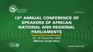 ANNUAL CONFERENCE OF SPEAKERS OF NATIONAL AND REGIONAL PARLIAMENTS