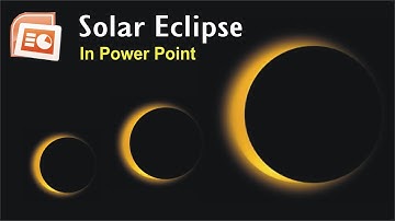 Solar Eclipse (सूर्य ग्रहण ) Animation in Power Point 2007