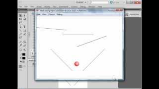Flash Tutorial 65 Bounce Down Many Platforms screenshot 2