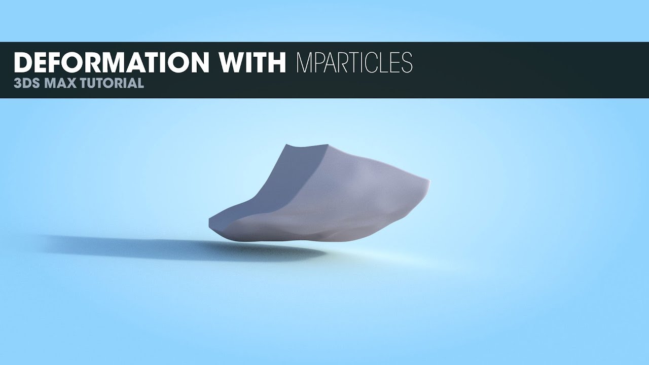 Deformation with mParticles in 3DS Max 2014 - YouTube