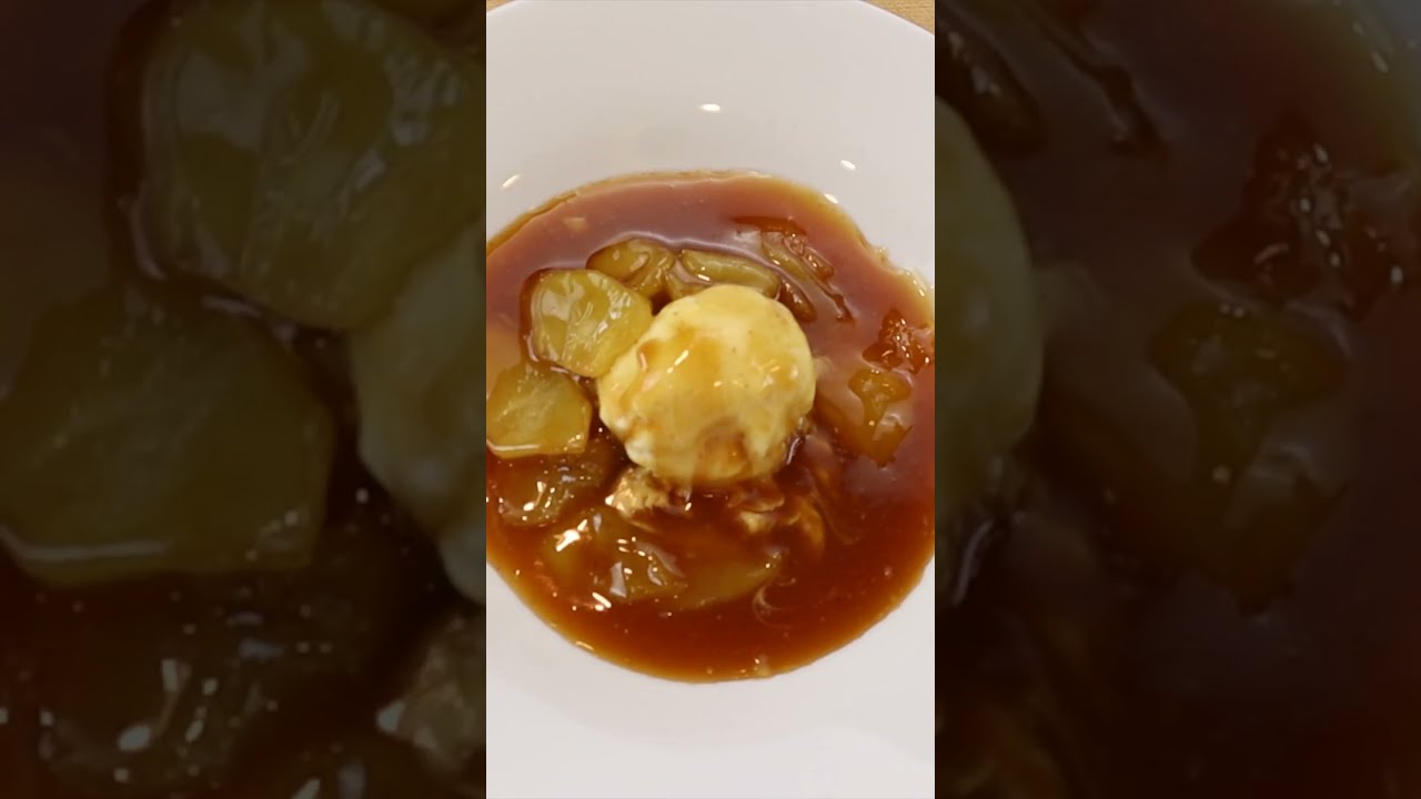 Hot Apple Toffee Sundae