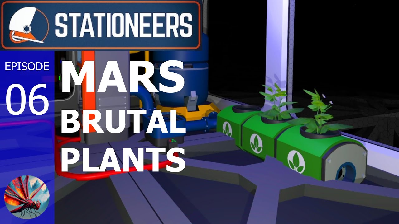 Марс БРУТАЛЬНЫЙ - Потребности в выращивании пищи [Stationeers Mars Сезон 2 (E-006)]