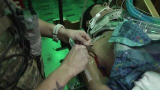 Air Force medical unit training to treat trauma in the sky