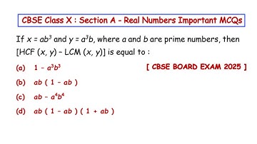 If x = ab³ and y = a³b, where a and b are prime numbers, then HCF(x, y) – LCM (x, y) is equal to
