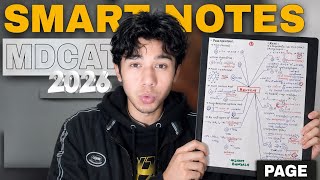 This is how you should make notes for MDCAT 2026 