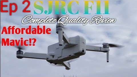 SJRC F11 1080p version Beginner set up instructions