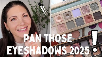 PAN THOSE EYESHADOWS 2025 INTRO!! PROJECT PAN