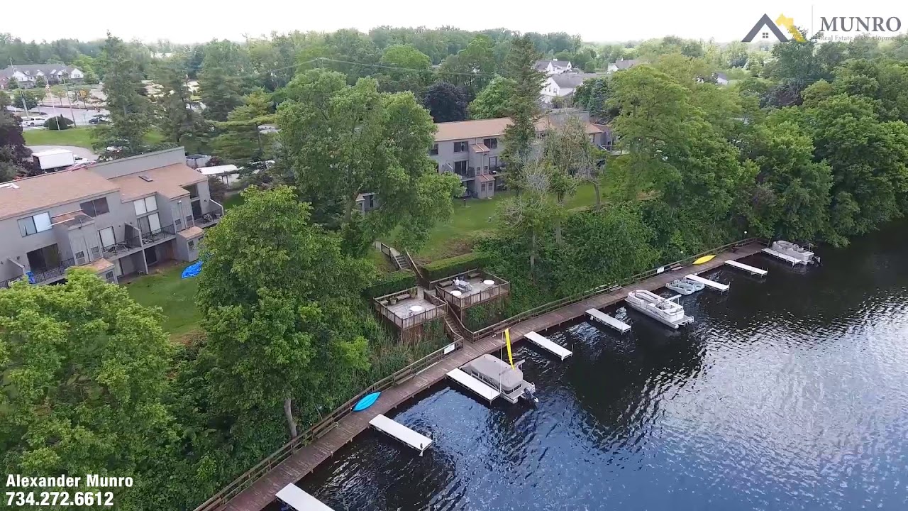 Harbour Cove Lakefront Ypsi Condos YouTube