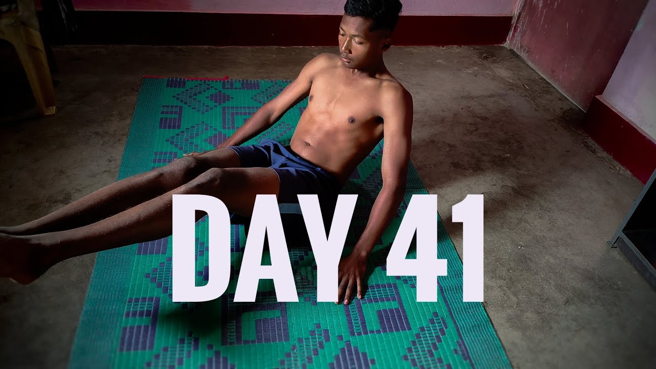 Day 41 Abs Transformation | Strong Core | Daily Fitness Challenge - YouTube