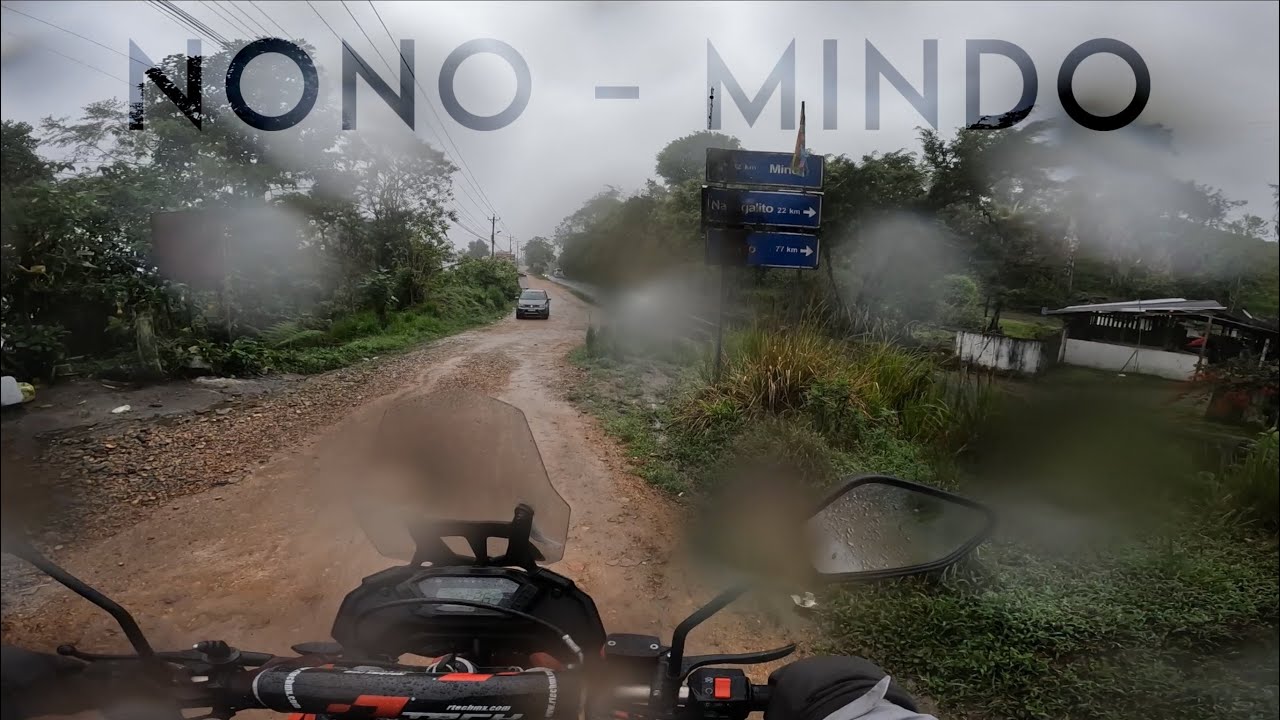 De Quito a Mindo | Un viaje en MOTO por la NATURALEZA (TANDAYAPA) episodio 5