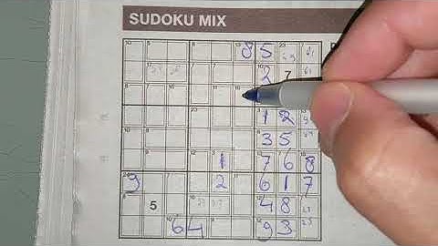 This Killer Sudoku is solvable (with a PDF file) 04-24-2019 part 3 of 3