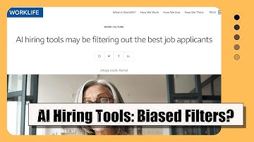 Are AI hiring tools hindering the best candidates? Bias and concerns in the hiring process
