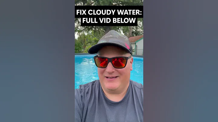 Fix Cloudy Pool Water FAST! 💦 (Watch Full Video Below)