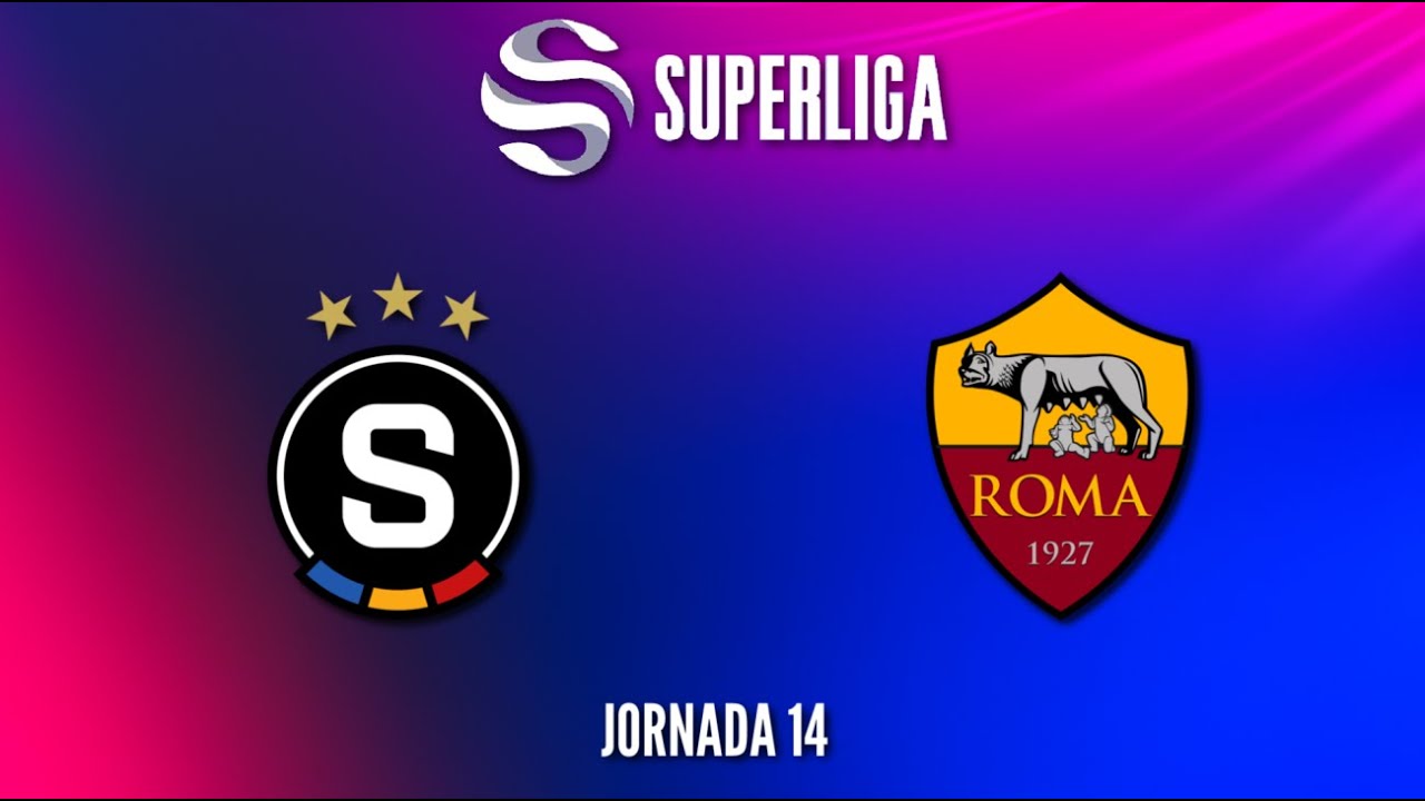 Superliga 25/26: Sparta Praga vs AS Roma (Jornada 14)