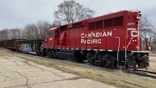 CPKC Local Pulls Heavy Full Load out of Scrap Yard, Heads down the Y! 3/18/2025