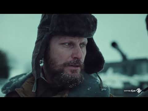 اعلان نايف حمدان وسط الثلوج وبين الدبابات سيار