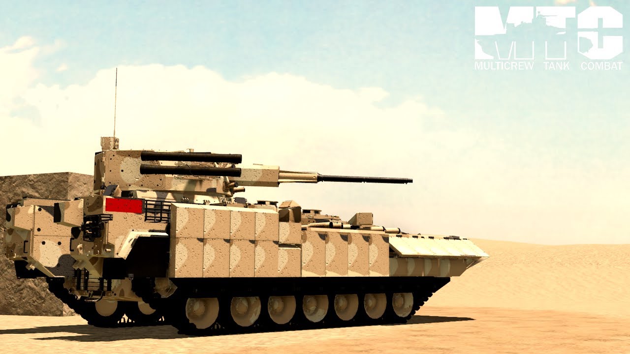 Multicrew Tank Combat (ROBLOX) - Autocannon Mayhem