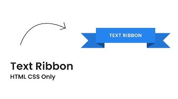 Text Ribbon | HTML CSS Only
