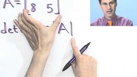 Evaluating 2 x 2 Determinants, Part 1