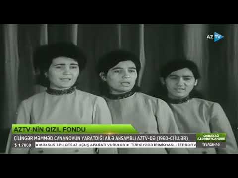 Çilingər Məmməd Cananovun yaratdığı ailə ansamblı (1960-cı illər) - AzTV-nin Qızıl Fondu...