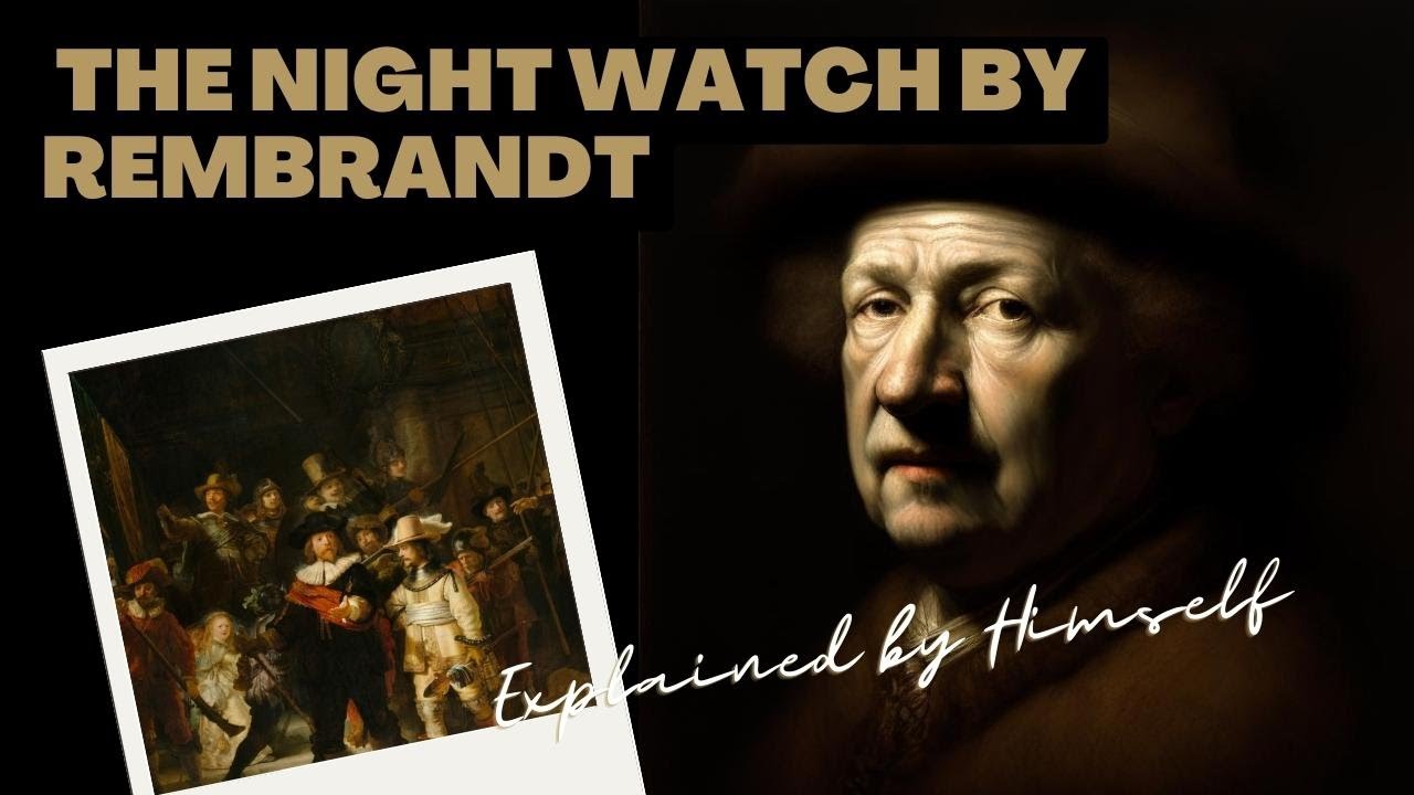 "The Night Watch" explained by Rembrandt