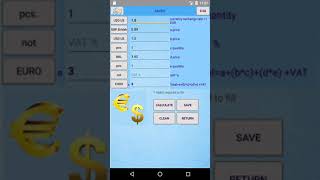 Formulas Calc Unit Converter  "at Hand" screenshot 3