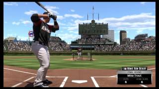 MLB® 15 The Show Wrigley Field Home Run Derby A.Rizzo vs M.Trout