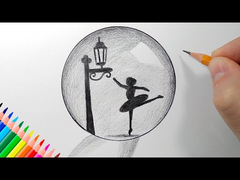 Рисунки карандашом простые видео уроки