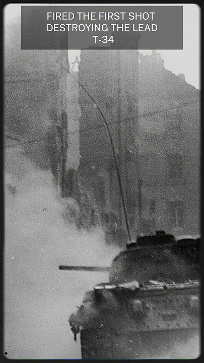 Panzer V Panthers VS T-34/85 during the Battle of Berlin