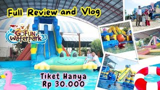 Gofun Bojonegoro terbaru || review update Gofun Waterpark, Outbound, Ninja Warior dan rainbow slide