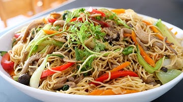 Mì Xào Chay Dai Mềm Thấm Vị, Thơm ngon không khác gì Món Mặn, Stir fry noodles by Vanh Khuyen