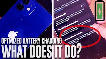 What is Optimized Battery Charging | Optimized Battery Charing for the iPhone 12