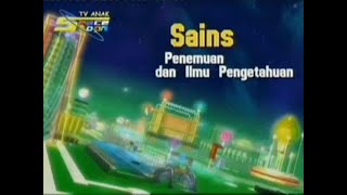 Spacetoon Indonesia - Planet Sains | (new version) : VHS 2008/2009