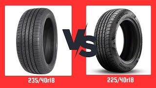 Tire Size 23540R18 Vs 22540R18