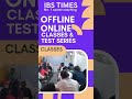 IBS TIMES TEST SERIES