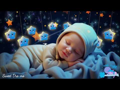 Baby Sleep Music 🎵 Mozart & Brahms Lullaby | Sleep Instantly in 3 Minutes – Baby Sleep Miracle