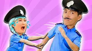 When Dad's Away Song 👮‍♂️👶 | Kids Songs And Nursery Rhymes | Magic Kids