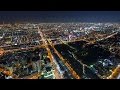 あべのハルカス展望台 ハルカス300からの大阪夜景 Night View from Abeno Harukas Observatory Osaka Japan