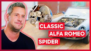 Ant Anstead Tears Apart A Classic Alfa Romeo Spider | Ant Anstead Master Mechanic