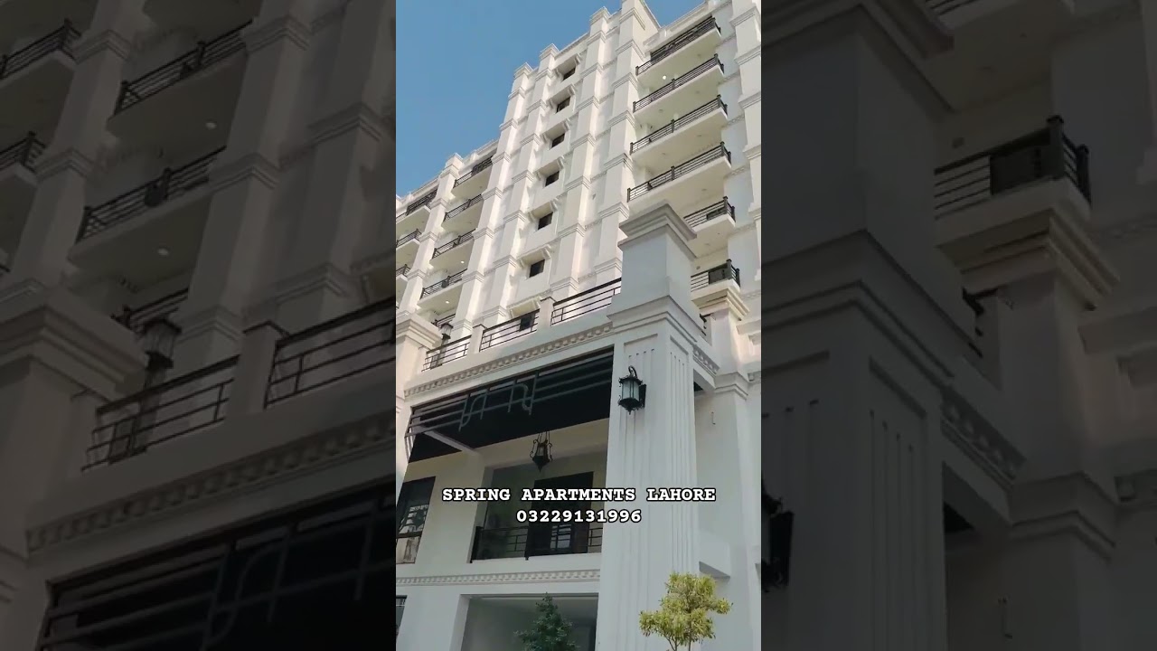 SPRING APARTMENTS FOR SALE CANAL ROAD NEAR THOKAR NIAZ BAIG 