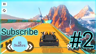 Mega Ramp Car Stunt Stunt Car Game कर गम Android Gameplay