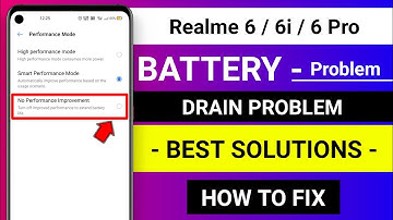 Realme 6 / 6i / 6 Pro Battery Saving Top New Tips & Tricks - Battery Drain Issue Fix By ~ UMK Tech
