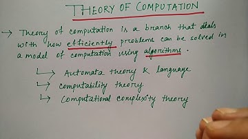 Theory of computation | Introduction | HINDI | by Niharika Panda