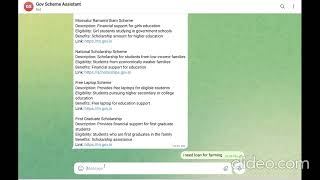 Multilingual Government Scheme Chatbot | AI Ascend 2026 Hackathon